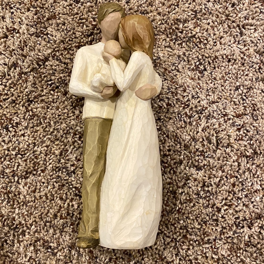 Willow tree “our gift” new baby figurine